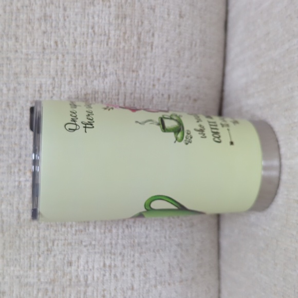 20 oz. Sloth Green Stainless Steel Tumbler - Brand New - Picture 4 of 11